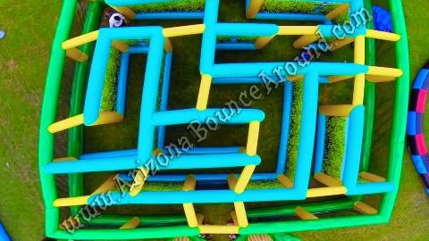 Inflatable maze rental Phoenix